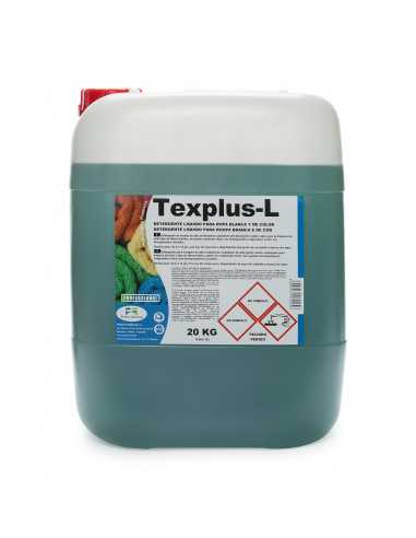 TEXPLUS-L Jabón líquido muy concentrado para ropa blanca y de color - ENVASE 20 Kgs.