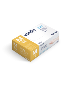 Guante vinilo talla M