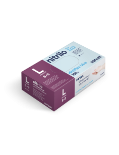 Guantes de nitrilo azul - Talla L