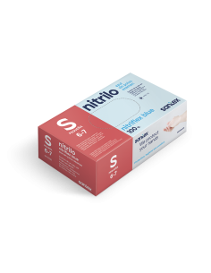 Guante nitrilo talla S